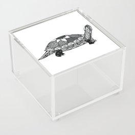 Turtle (red-eared slider) Acrylic Box