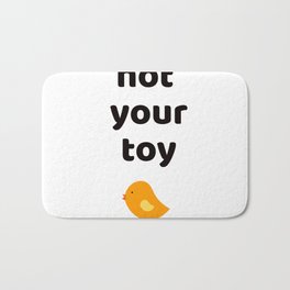 not your toy Badematte
