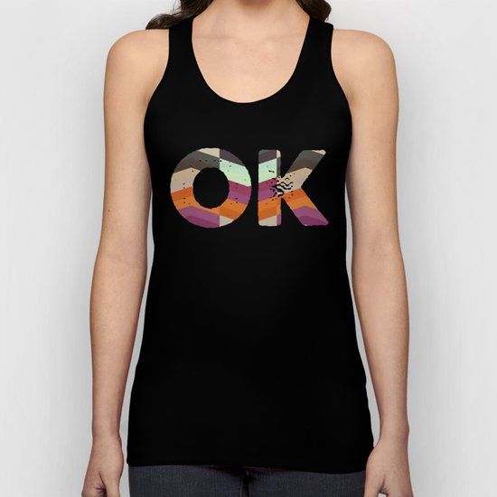 ZigZag Pattern Unisex Tank Top