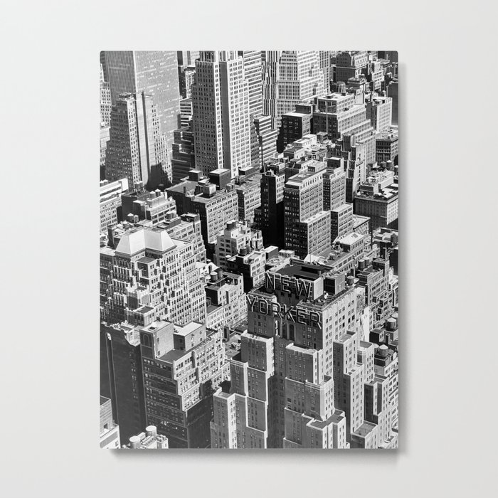 The New Yorker - Midtown Manhattan Metal Print