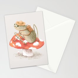 Awkward Toad Ready for Adventure Stationery Card