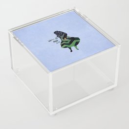 We're All Mad Here Quote Acrylic Box