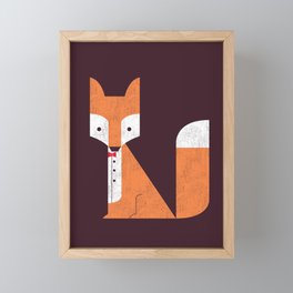 Le Sly Fox Framed Mini Art Print