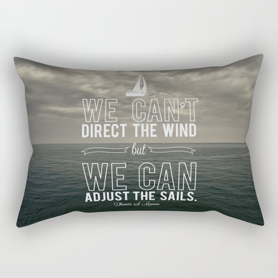 Adjust the sails Rectangular Pillow