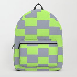 4  Abstract Grid Checkered 220718 Valourine Design  Backpack