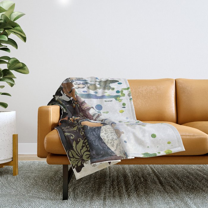 Avatar The Last Airbender Throw Blanket by Moody Lange Society6