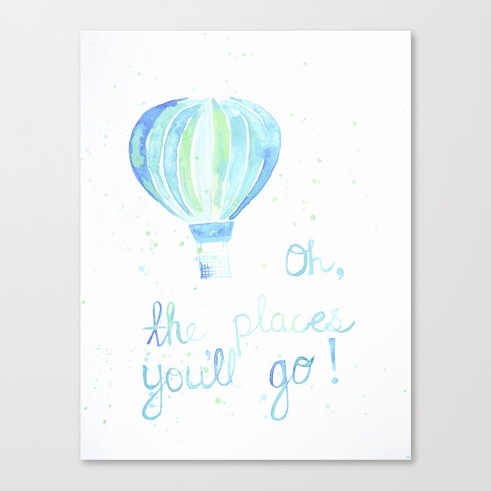 up up & away Canvas Print