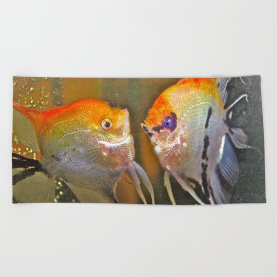 VAL & TINE ANGELS Beach Towel