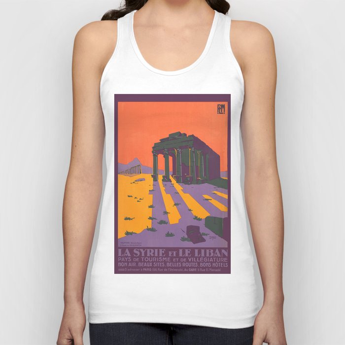 Vintage poster - Syria Tank Top