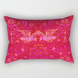 Indian Summer Rich Pink Rectangular Pillow
