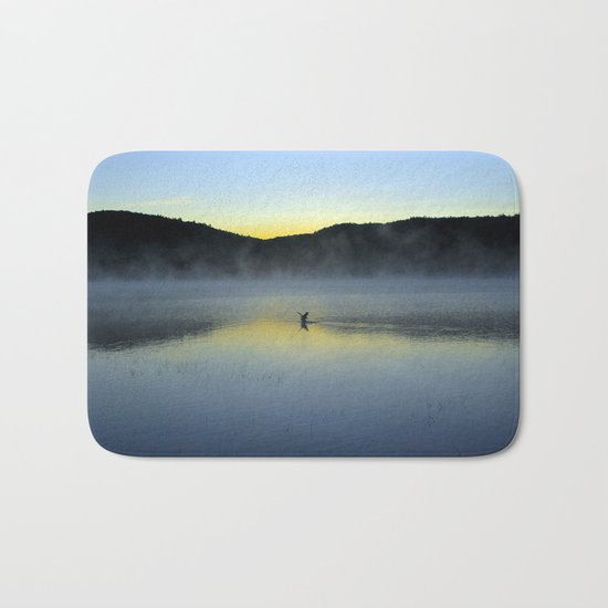 Perfect Landing (Sunrise, Lake George) Bath Mat