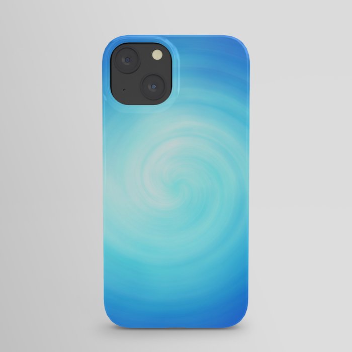 Blue Circle iPhone Case