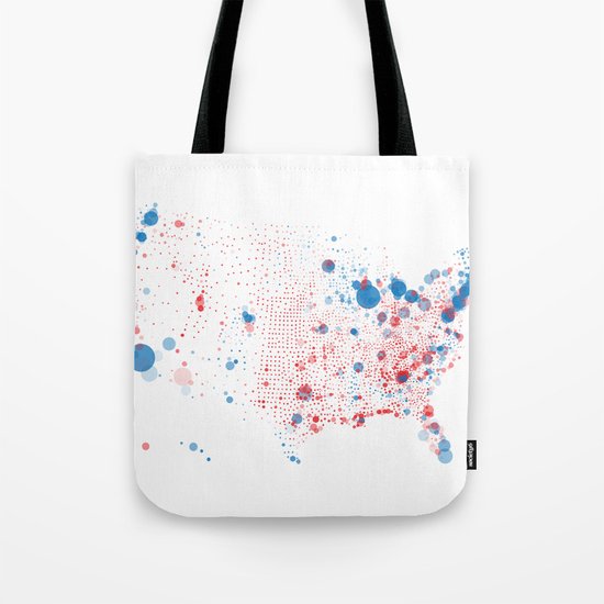 Election Mapping 2008 Tote Bag