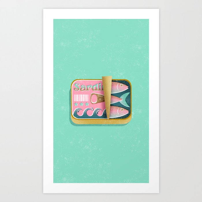 Sardines  Art Print