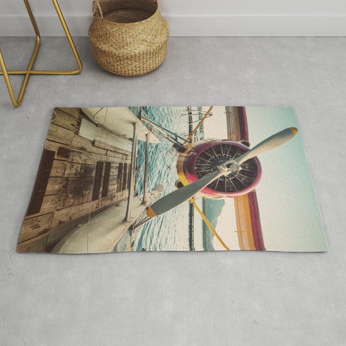 Seaplane Dock Rug