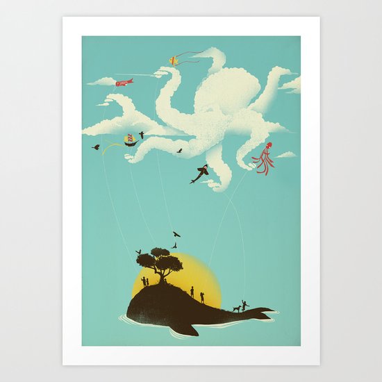 Beyond the Sea Art Print