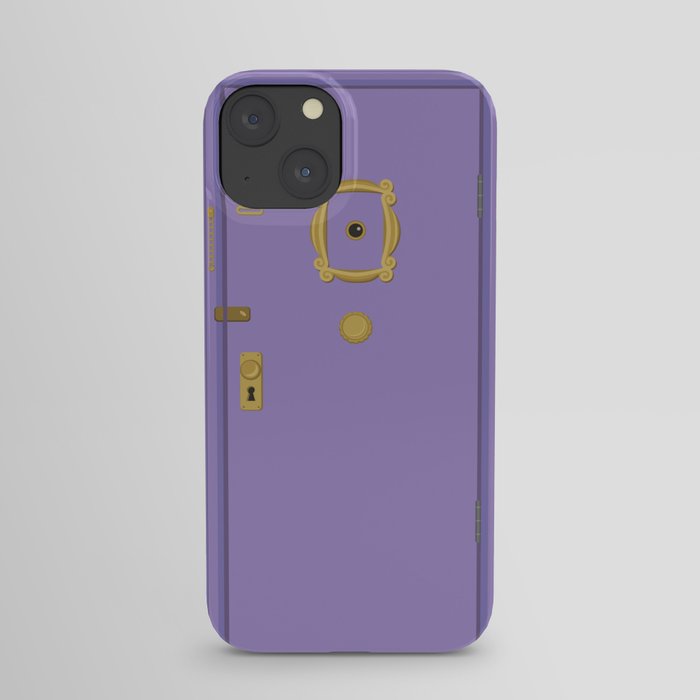 Purple Door - Friends Apartment iPhone Case