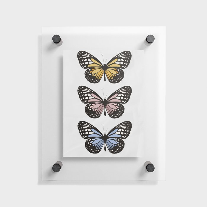 Butterfly Love Floating Acrylic Print