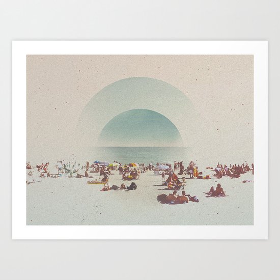 GRAIN ØF S4ND Art Print