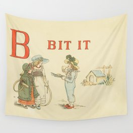 B Bit it Wall Tapestry