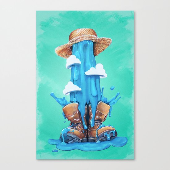 Intrusive Sky Canvas Print