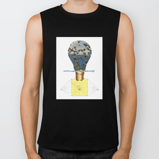 Ideas Come, Ideas Go Biker Tank