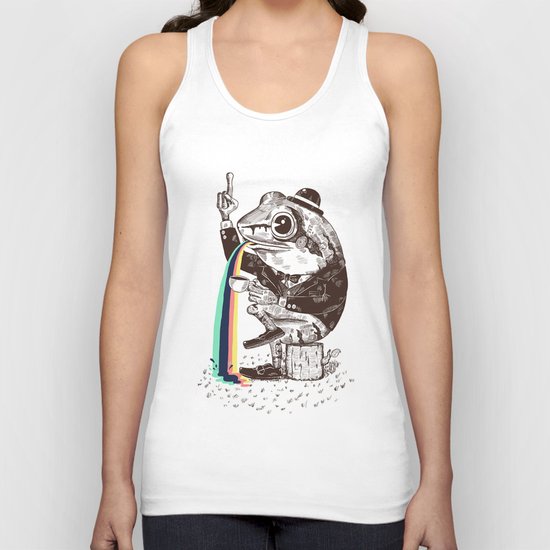 Strange Frog Unisex Tank Top