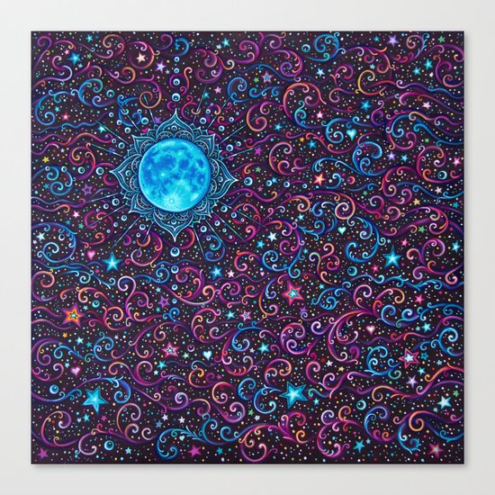 Full Moon Canvas Print