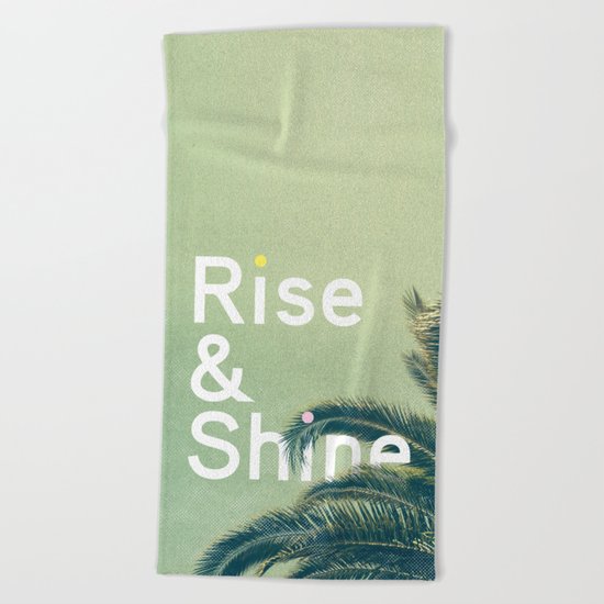 Rise & Shine Beach Towel