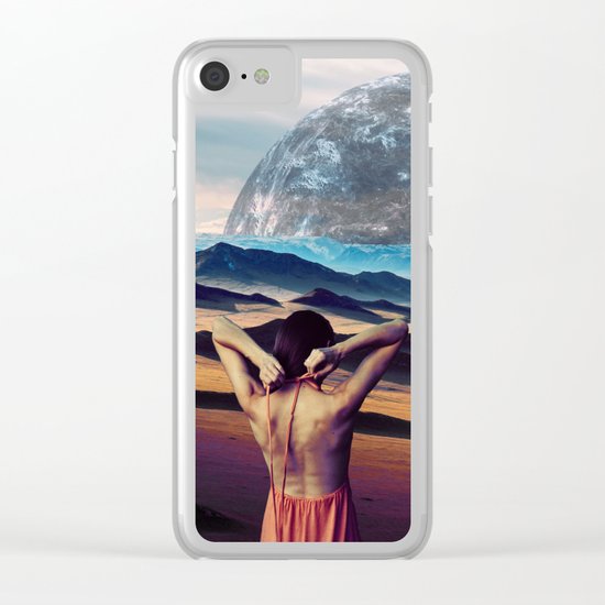 Life on the other Side Clear iPhone Case