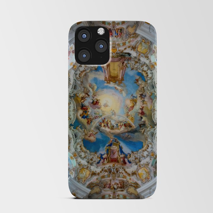 Ceiling Painting Gods Angels Fresco Interior  iPhone Card Case