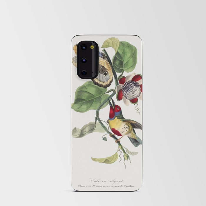 Versicolored Barbet Bird Android Card Case