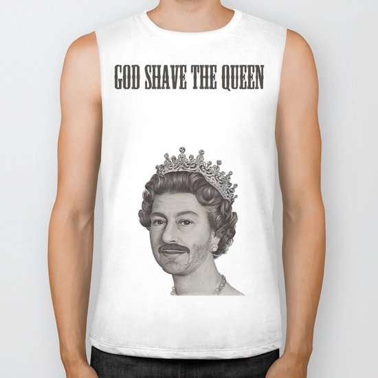 God shave the Queen Biker Tank