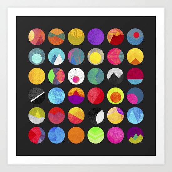 Dots - II Art Print