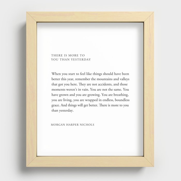 Recessed Framed Print
