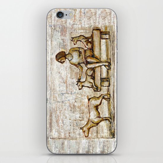 Park bench. iPhone & iPod Skin