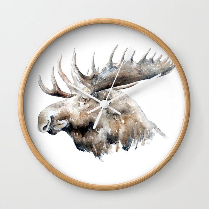 The king of the forest Wall Clock