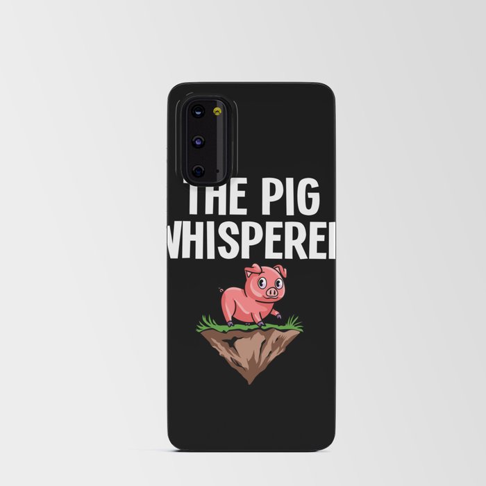 Mini Piggy Pig Farmer Funny Android Card Case