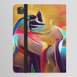 Egyptian Horses iPad Folio Case