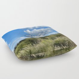 Freedom of the Blue Skies Floor Pillow
