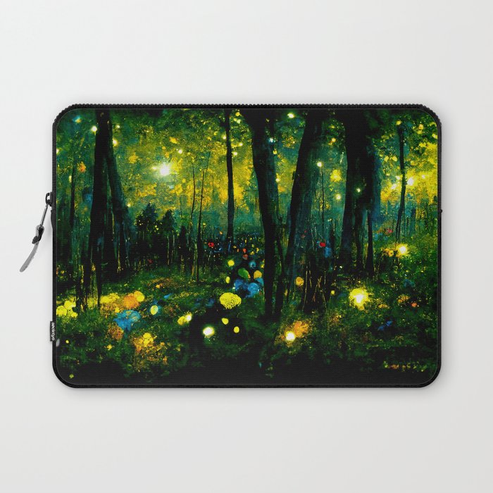 Walking through the fairy forest Laptop Sleeve