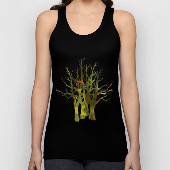 Tree Clusters Unisex Tank Top