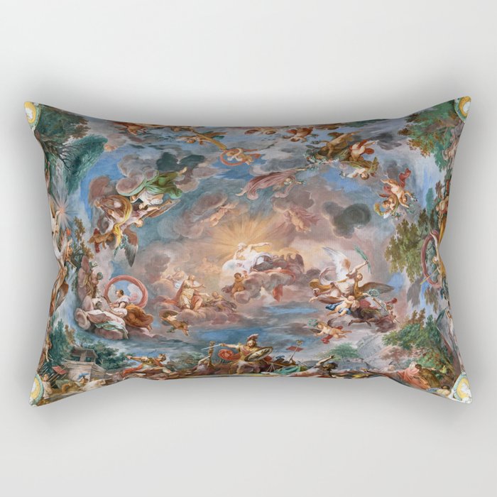Roman Civilization and the Heroic Virtue of Honor - Mariano Rossi Rectangular Pillow