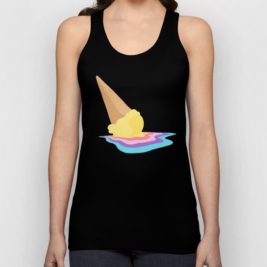 Melted Unisex Tank Top