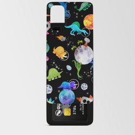 Dinosaur Astronauts In Outer Space Android Card Case