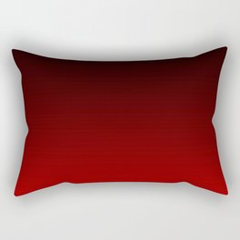 Black and Red Gradient 047 Rectangular Pillow