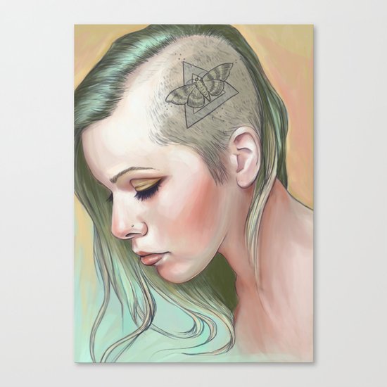 Caudal Lure Canvas Print