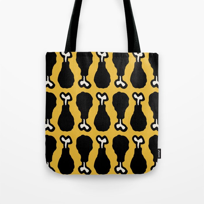 black and yellow handbag