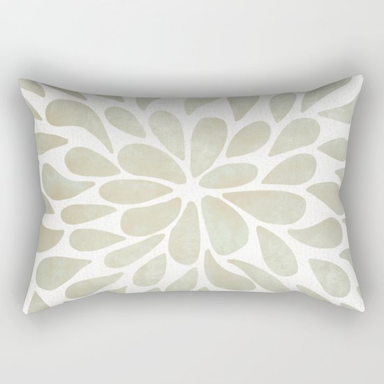 Petal Burst #3 Rectangular Pillow