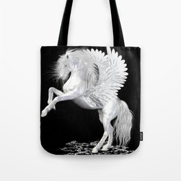The Pegasus ..  StarFire .. fantasy horse Tote Bag